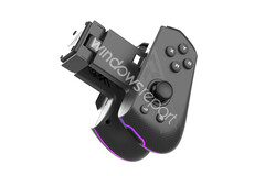 Il gamepad mobile "ROG Tessen". (Fonte: WindowsReport)
