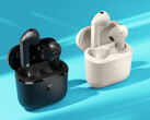 Sennheiser Accentum Open, nella foto in nero e crema, ha un'autonomia totale di 28 ore. (Fonte: Sennheiser)