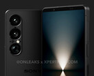 L'Xperia 1 VII ha alcuni misteriosi sensori sopra la sua fotocamera con zoom a periscopio. (Fonte immagine: OnLeaks &amp; XpertPick)