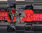 Da sinistra a destra: Casio GX-56BBR-1A, GA-700BBR-1A, GA-B2100BBR-1A, GD-O100BBR-1 e DW-5600BBR-1 - l'intera linea G-Shock "Black and Bold Red" in uno scatto. (Fonte immagine: @morgan_gshock via Instagram)