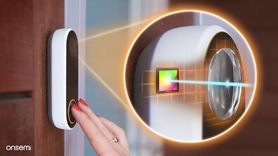 I campanelli video alimentati a batteria trarranno vantaggio dal basso consumo energetico (Fonte immagine: onsemi)